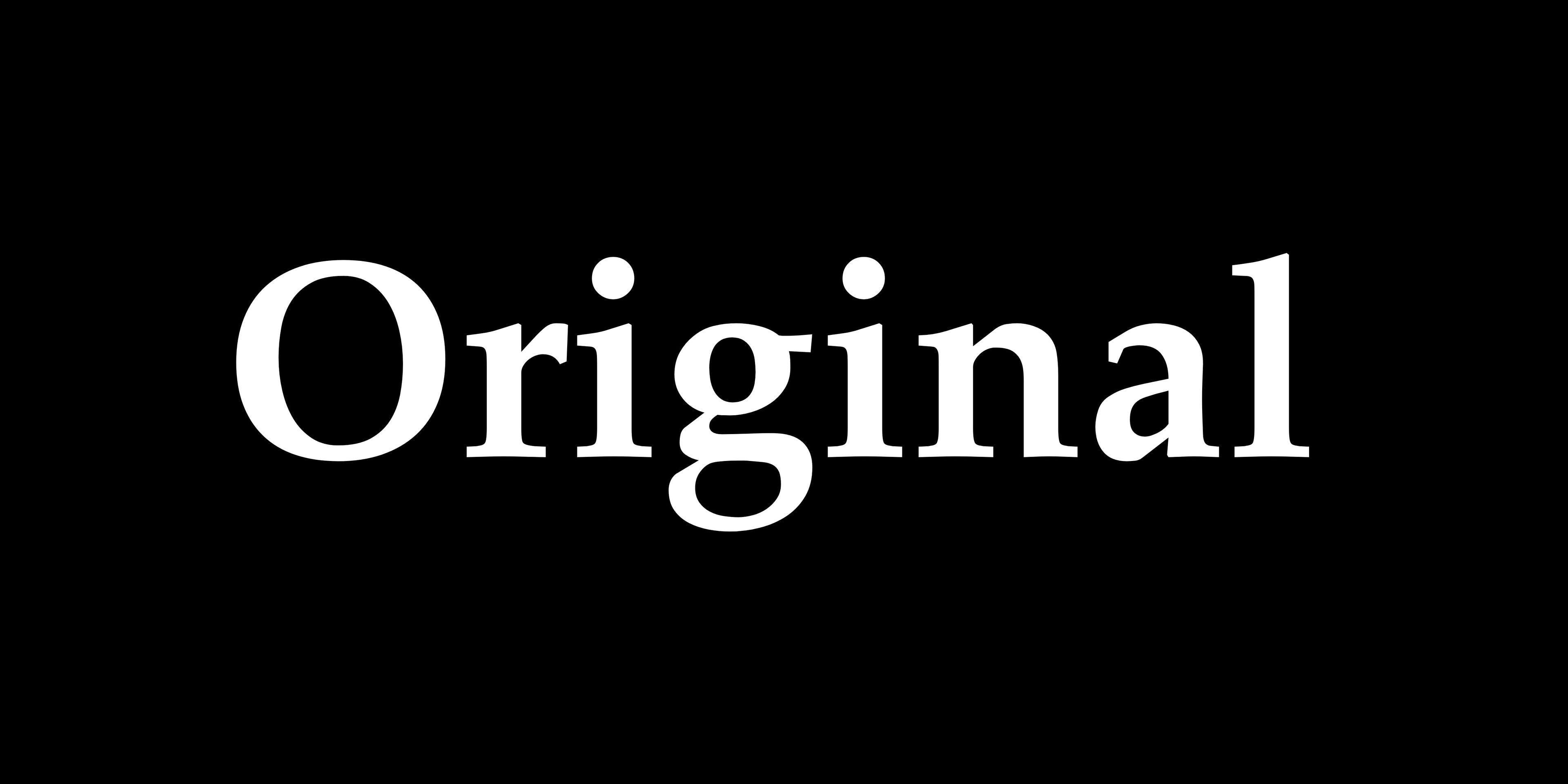 original