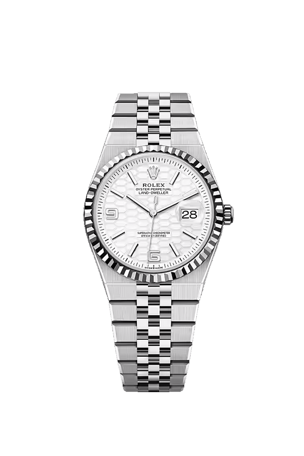 Rolex Oyster Perpetual Land Dweller White Men