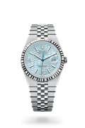 Rolex Oyster Perpetual Land Dweller Light Blue Men