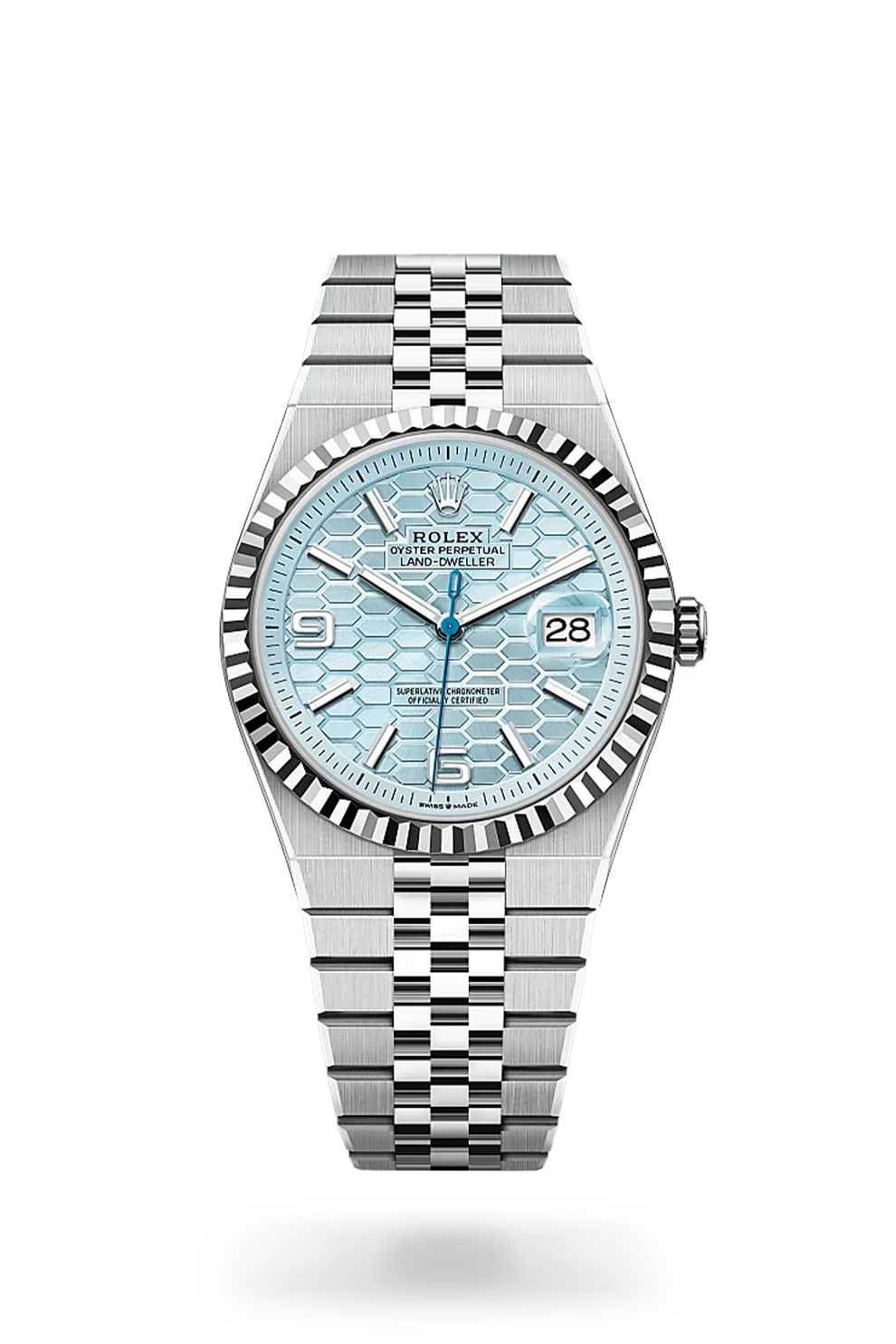 Rolex Oyster Perpetual Land Dweller Light Blue Men