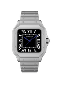 Cartier Santos Black Dial Men