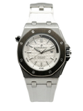 Audemars Piguet Royal Oak Offshore Diver - White Dial & Rubber Strap Watch