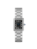Cartier Tank Must Automatic - Black Dial & Steel Bracelet Watch