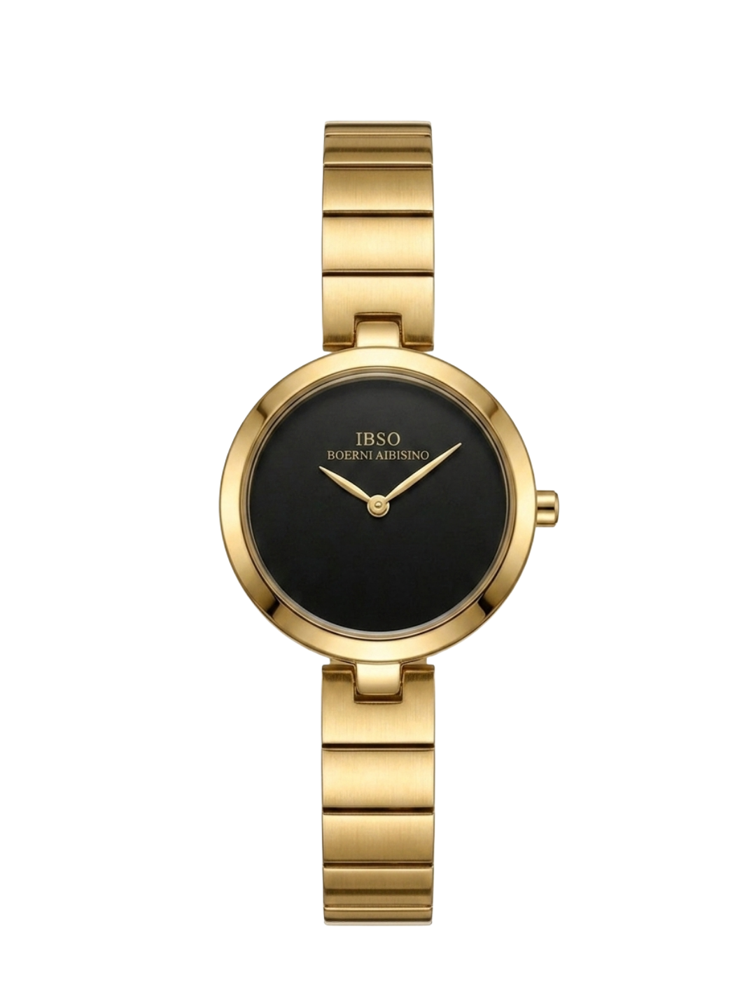 IBSO Black & Gold Luxe – Slim Minimalist Women’s Watch