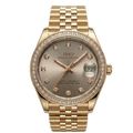 IBSO Rose Gold Luxury Crystal Watch for Women