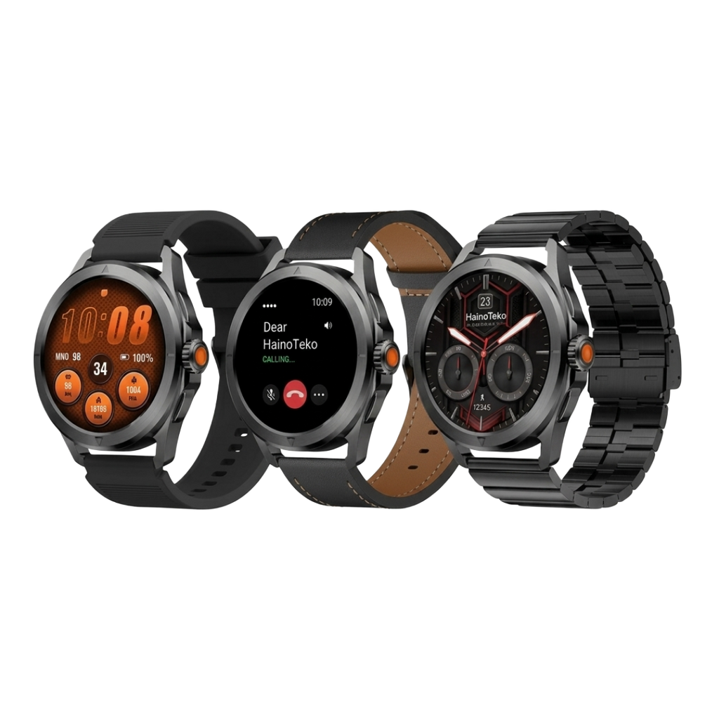 HainoTeko G9 Ultra Max Smart Watch - Black Metal Edition