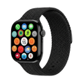 Haino Teko Smart Watch | Black Braided Loop, Fitness & Health Tracker