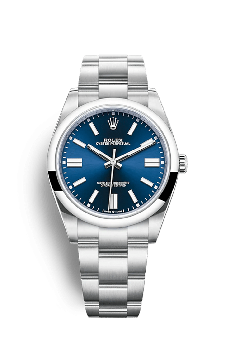 Rolex Oyster Blue Dial Men