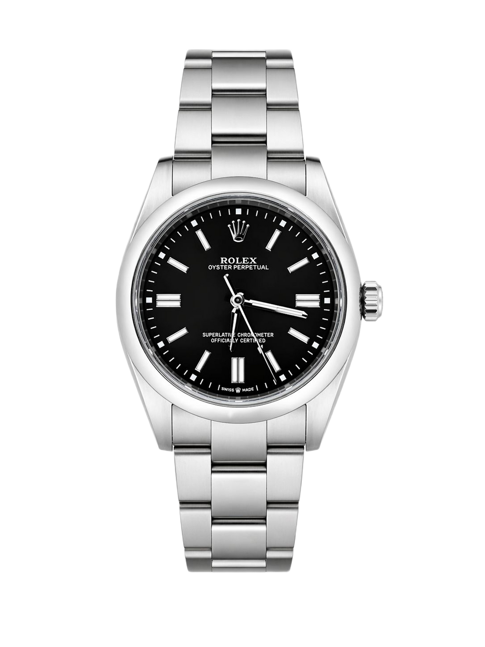 Rolex Perpetual Black Dial Men