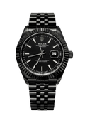 Rolex Oyster Datejust Glassy Back All Black Men